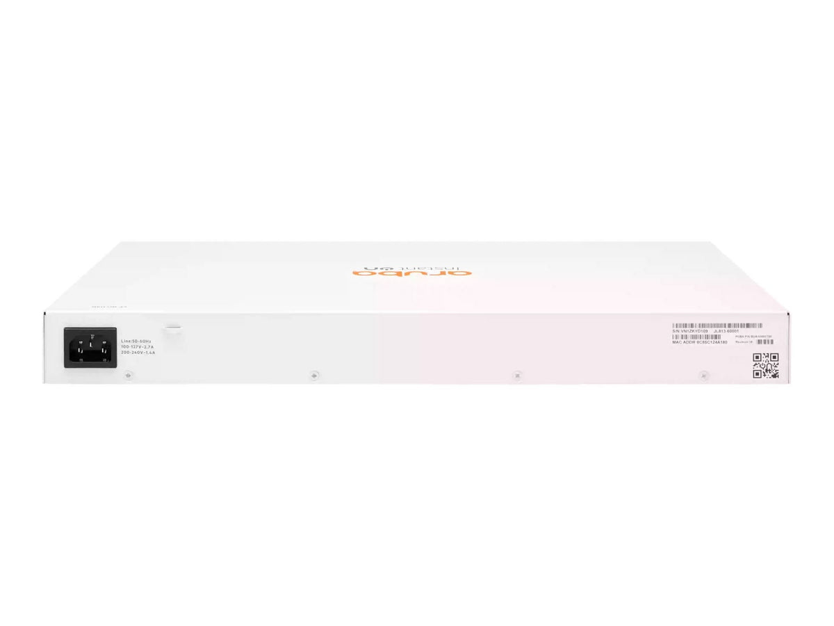Switch de Red HPE Networking Instant On 1830 24G 12p Class4 PoE 2SFP 195W Switch - vista 4