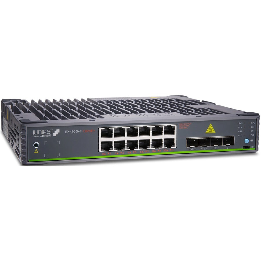 Switch de Red Juniper EX4100-F-12P Ethernet Switch - vista 3