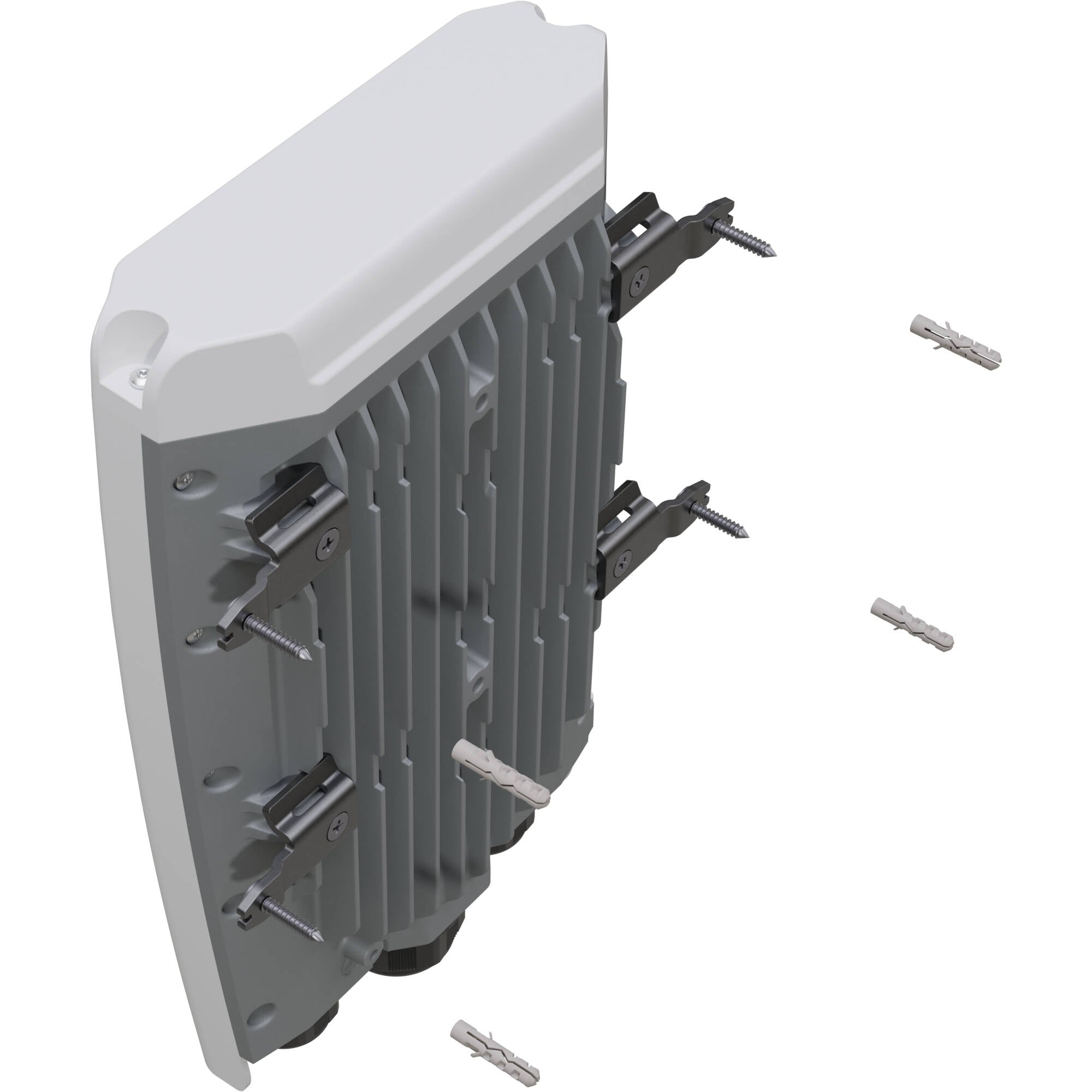 Switch de Red MikroTik CRS504-4XQ-OUT 4-Port 100G QSFP28 Managed Outdoor Network Switch - contenido de la caja