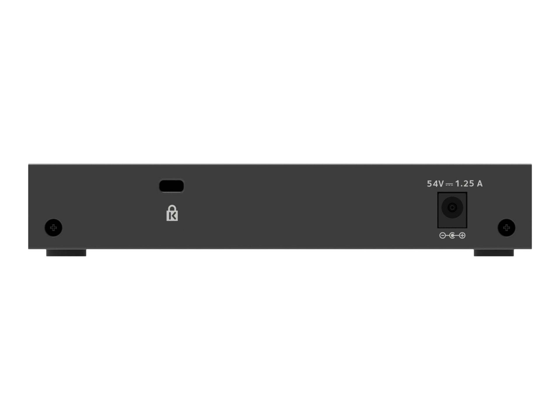 Switch de Red Netgear 5-Port Gigabit Ethernet SOHO Smart Managed Plus PoE Switch - vista 5