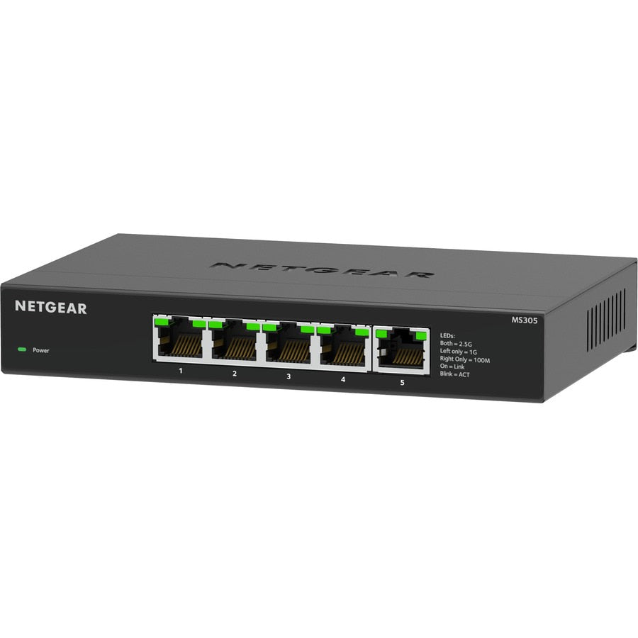 Switch de Red Netgear 5-Port Multi-Gigabit (2.5G) Ethernet Unmanaged Switch - vista 1
