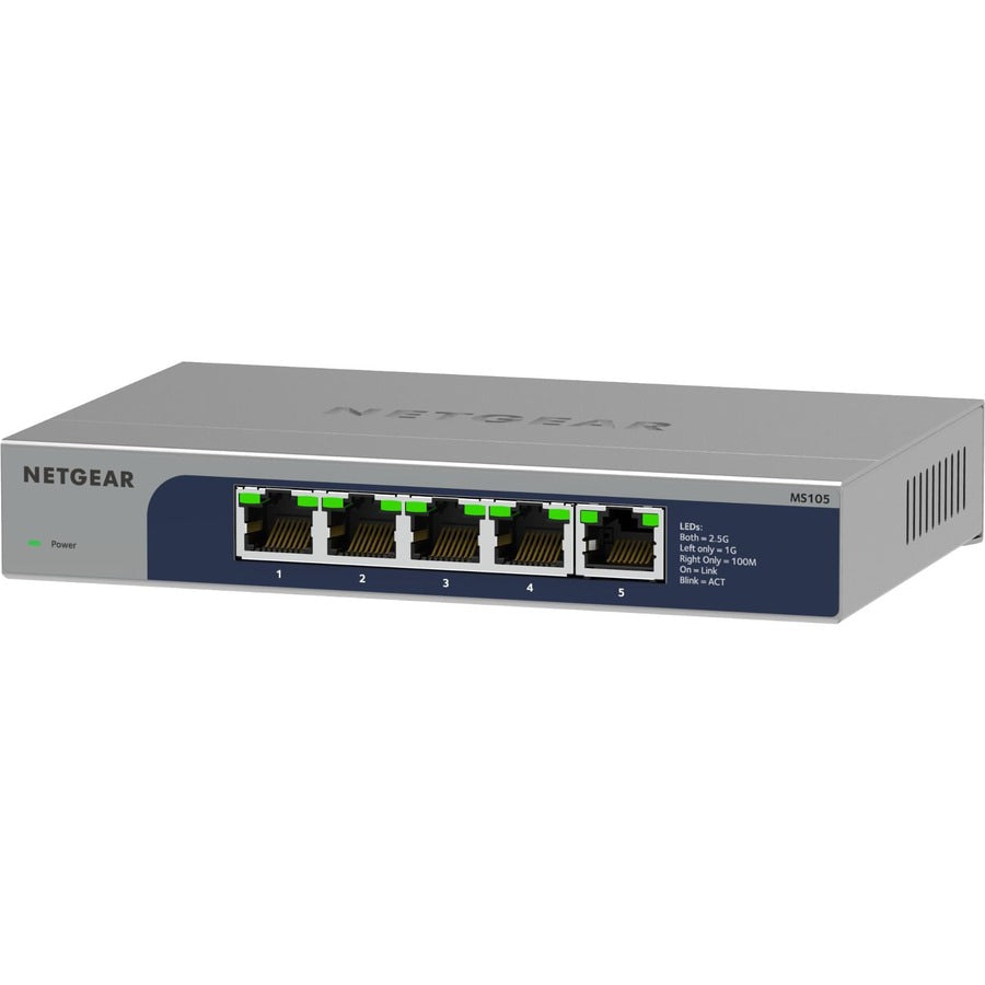 Switch de Red Netgear 5-Port Multi-Gigabit (2.5G) Ethernet Unmanaged Switch - vista 1