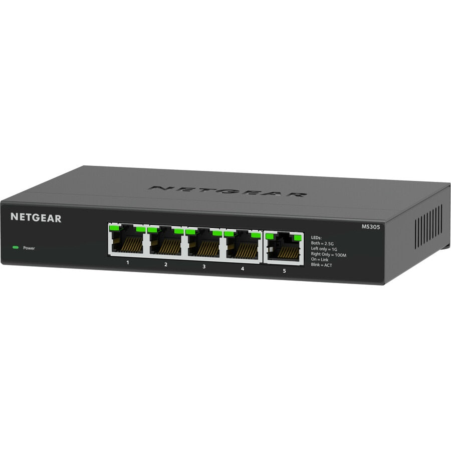 Switch de Red Netgear 5-Port Multi-Gigabit (2.5G) Ethernet Unmanaged Switch - vista 2