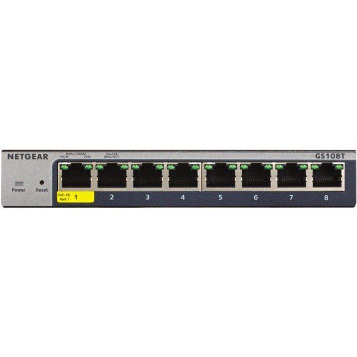 Switch de Red Netgear 8-Port Gigabit Ethernet Smart Managed Pro Switches - vista 1