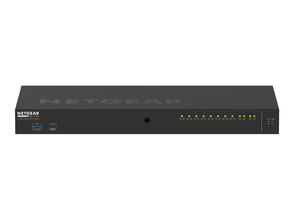 Switch de Red Netgear AV Line M4250-10G2XF-PoE+ Ethernet Switch - vista 2