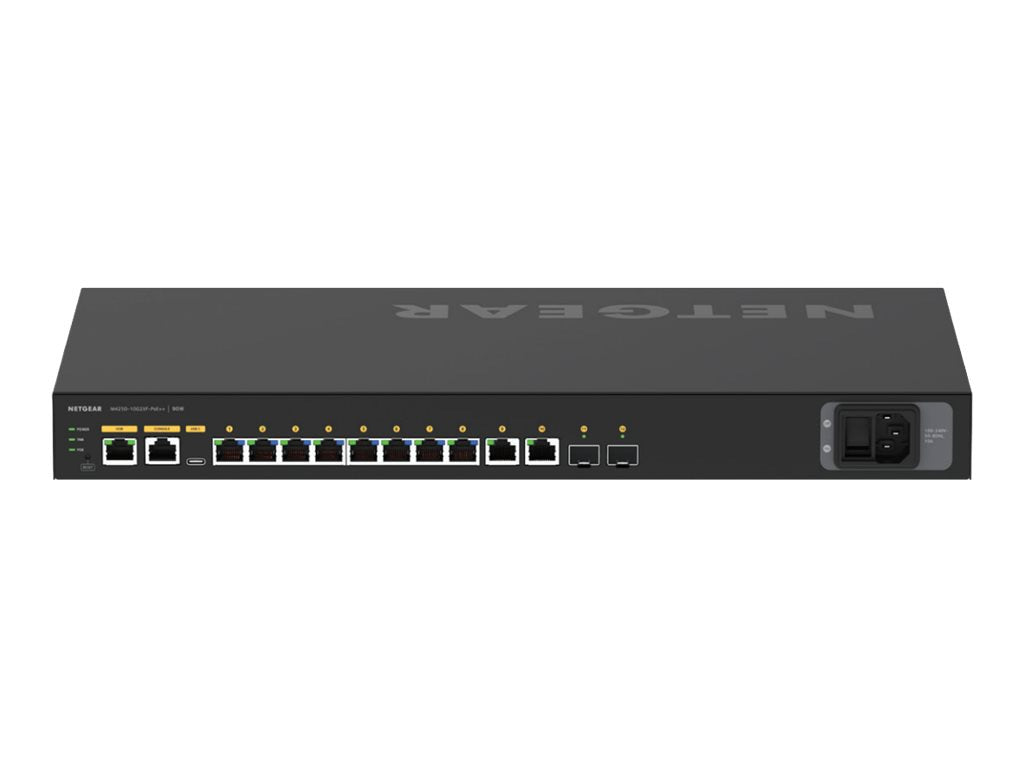 Switch de Red Netgear AV Line M4250-10G2XF-PoE++ Ethernet Switch - vista 6