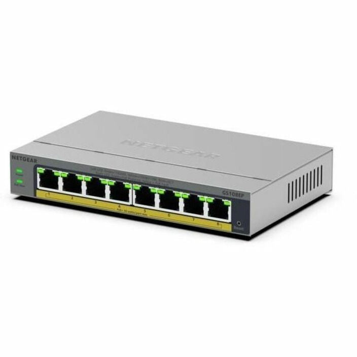 Switch de Red Netgear Business GS108EP Ethernet Switch - vista 3