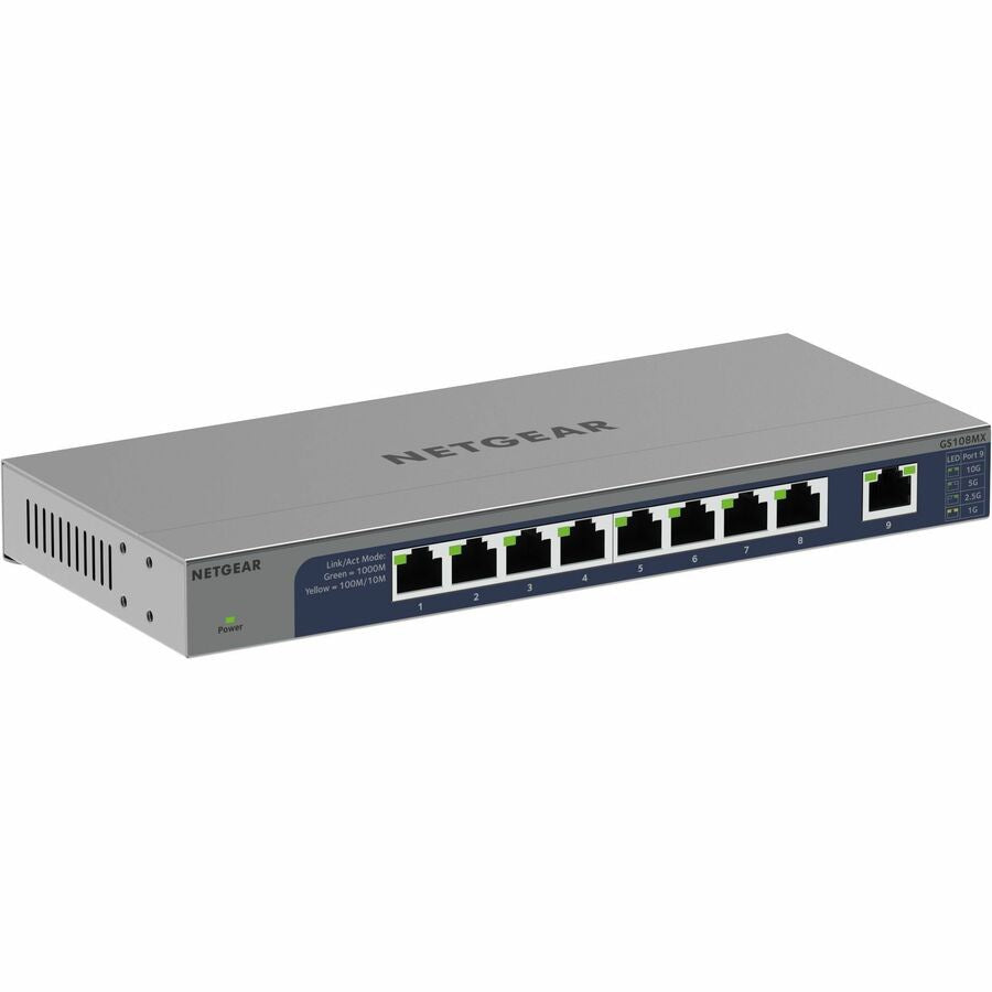 Switch de Red Netgear Business GS108MX Ethernet Switch - vista 1