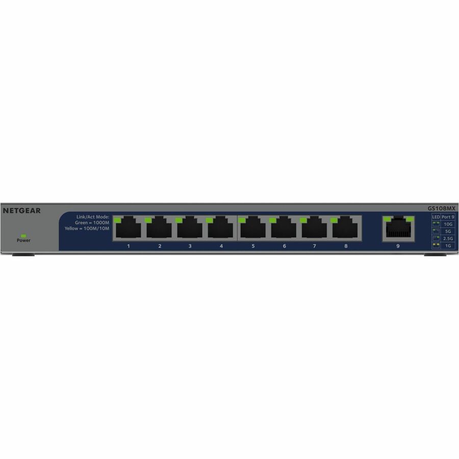 Switch de Red Netgear Business GS108MX Ethernet Switch - vista 5