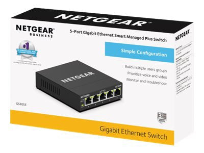 Switch de Red Netgear Business GS305E Ethernet Switch - vista 6