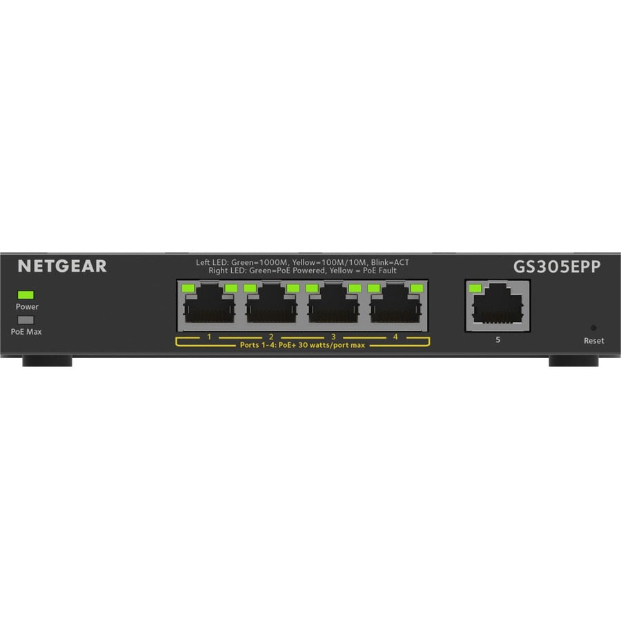 Switch de Red Netgear Business GS305EPP Ethernet Switch - vista 1