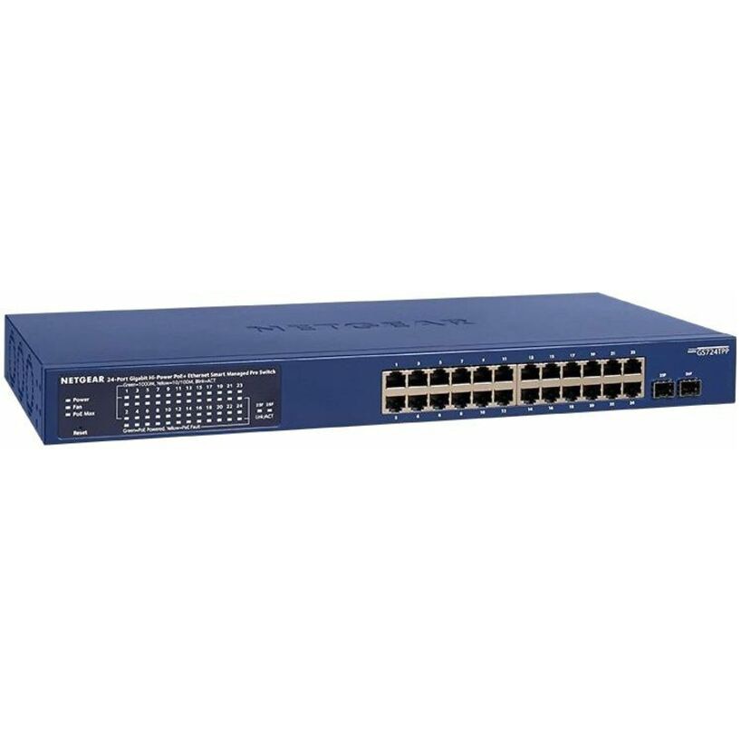 Switch de Red Netgear Business GS724TPP Ethernet Switch - vista 2