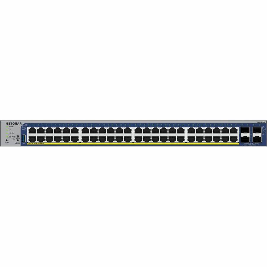 Switch de Red Netgear Business GS752TXUPv3 Ethernet Switch - vista 5