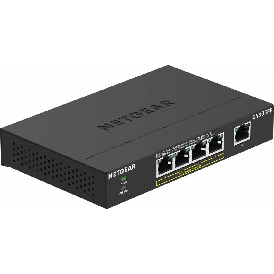 Switch de Red Netgear GS305PP Ethernet Switch - vista 2