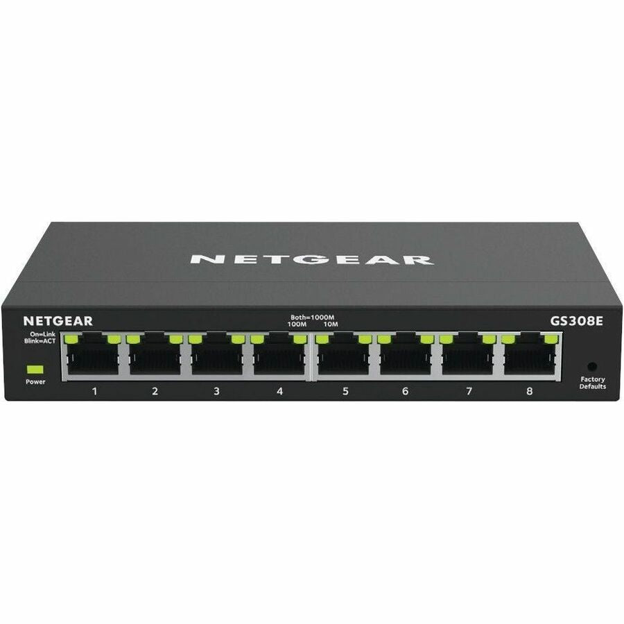 Switch de Red Netgear GS308E Ethernet Switch - vista 1