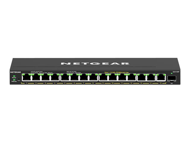 Switch de Red Netgear GS316EP Ethernet Switch - vista 3