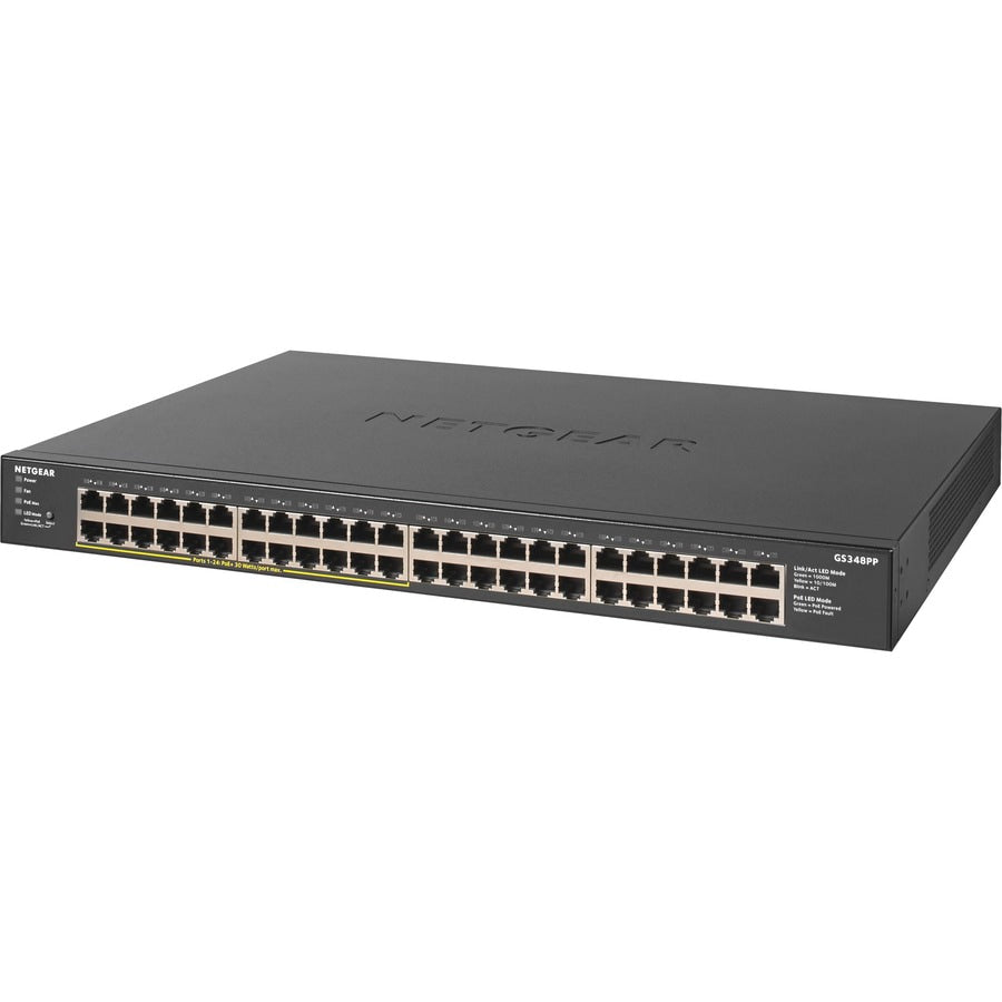 Switch de Red Netgear GS348PP Ethernet Switch - vista 1