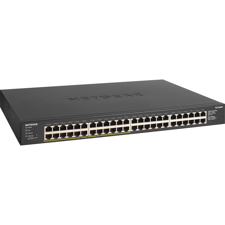 Switch de Red Netgear GS348PP Ethernet Switch - vista 5