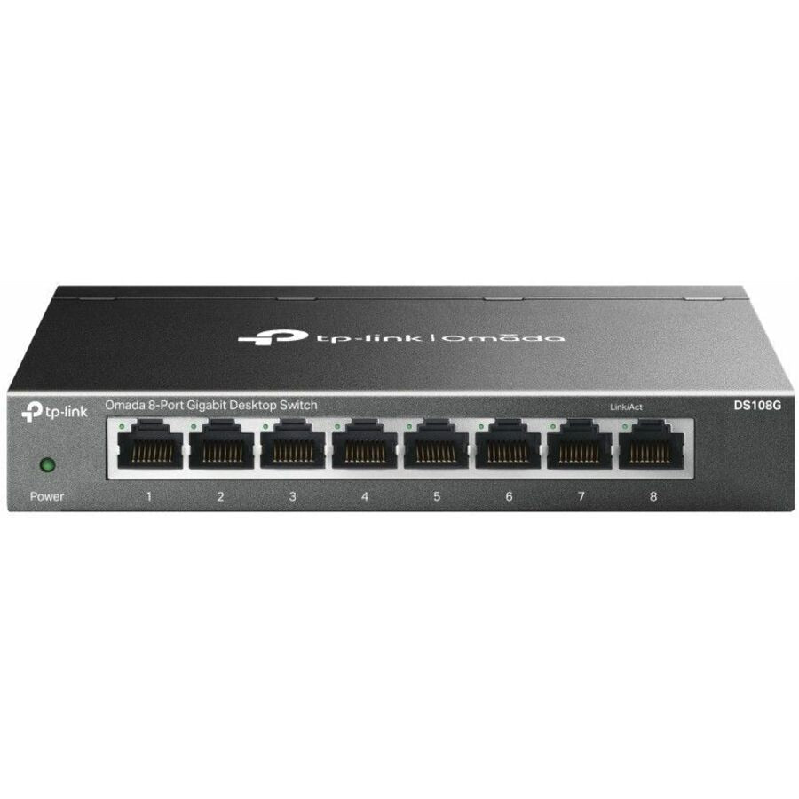 Switch de Red Omada DS105G Omada 8-Port Gigabit Desktop Switch - vista 2