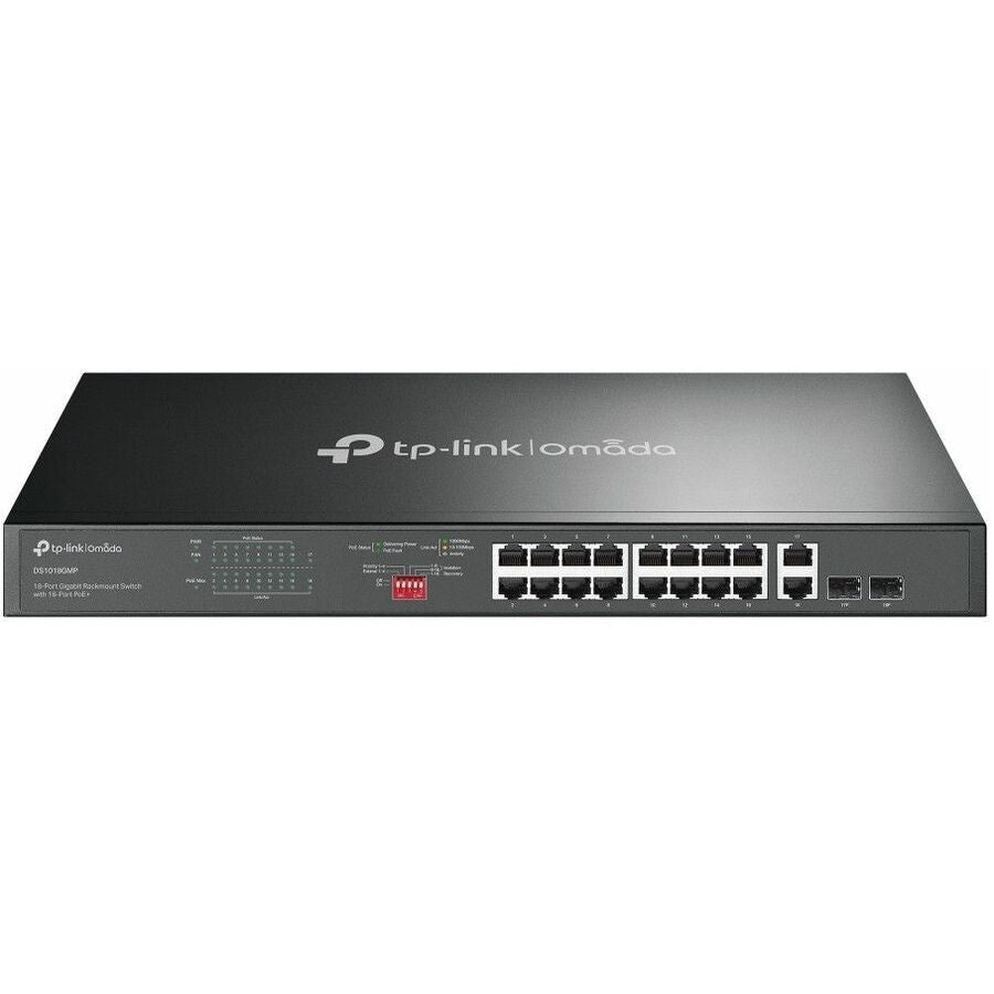 Switch de Red Omada Omada 18-Port Gigabit Rackmount Switch - vista 2