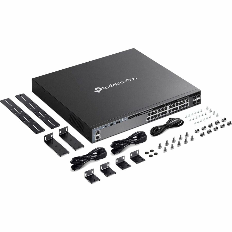 Switch de Red Omada Omada 24-Port Gigabit Stackable L3 Managed Switch - vista 7