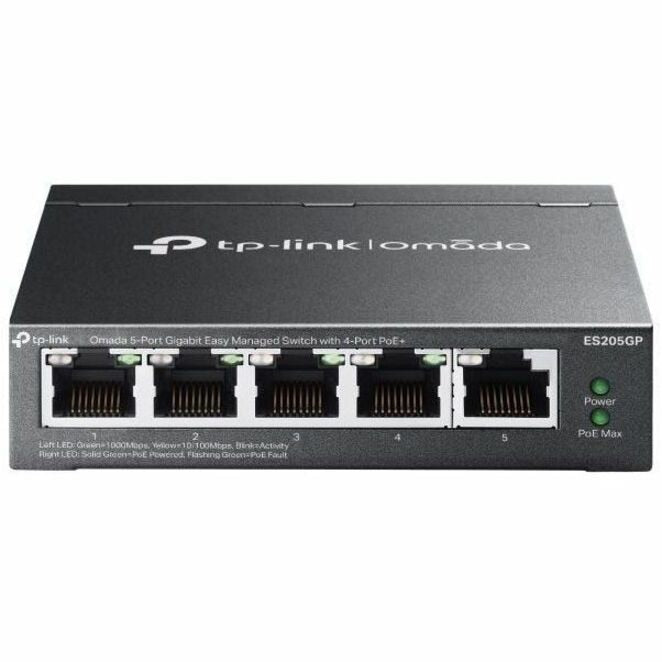 Switch de Red Omada Omada 5-Port Gigabit Easy Managed Switch - vista 1