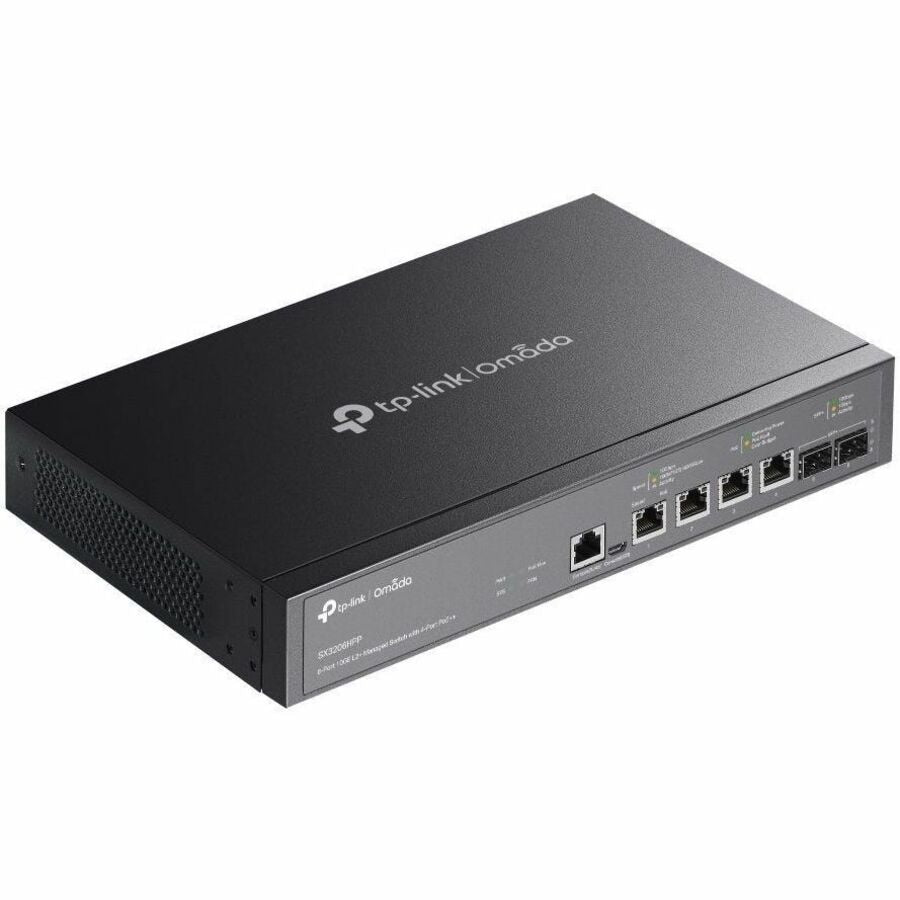 Switch de Red Omada Omada 6-Port 10GE L2+ Managed Switch - vista 5
