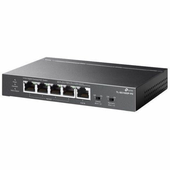 Switch de Red Omada TL-SG1005P-PD Ethernet Switch - vista 1