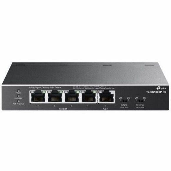 Switch de Red Omada TL-SG1005P-PD Ethernet Switch - vista 2