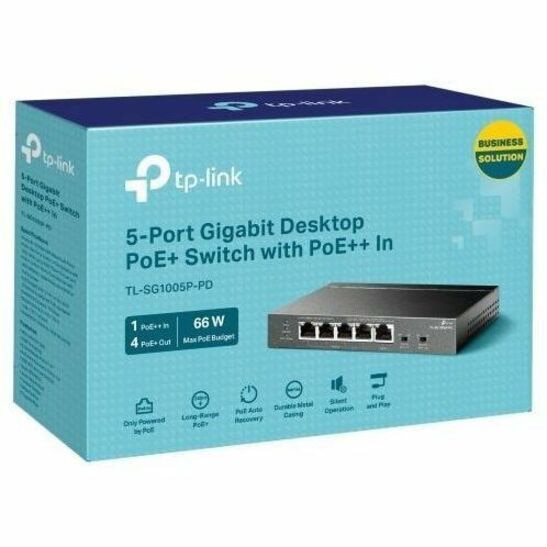 Switch de Red Omada TL-SG1005P-PD Ethernet Switch - vista 6