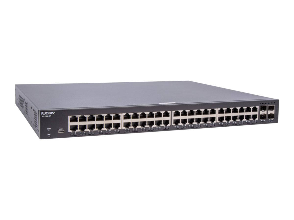 Switch de Red Ruckus ICX 8100-48PF - vista 1