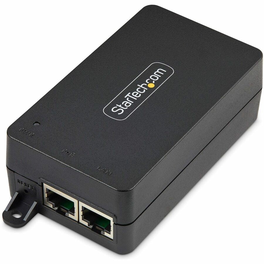Switch de Red StarTech.com StarTech 1-Port 10Gbps Gigabit PoE++ Injector - vista 1
