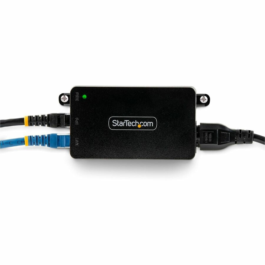 Switch de Red StarTech.com StarTech 1-Port 10Gbps Gigabit PoE++ Injector - vista 7
