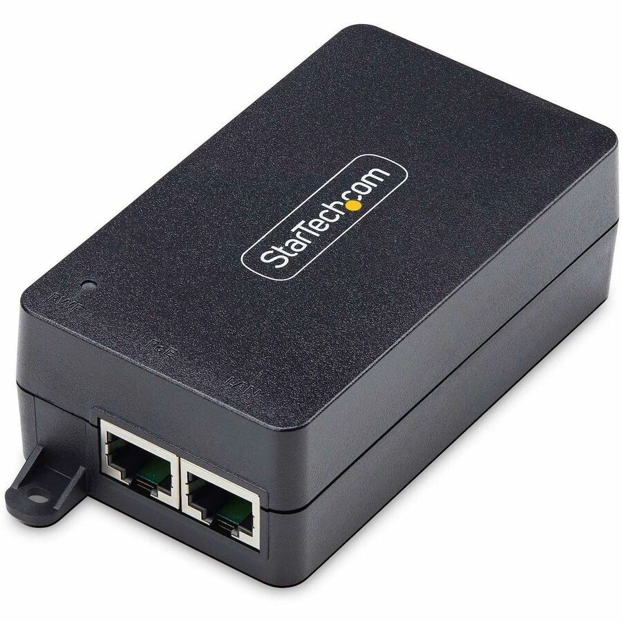 Switch de Red StarTech.com StarTech 1-Port Gigabit PoE+ Injector - vista 1