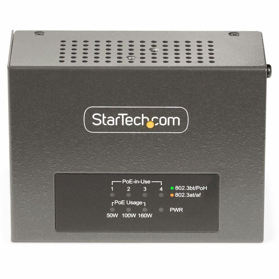 Switch de Red StarTech.com StarTech 4-Port Multi-Gigabit PoE++ Injector - vista 6