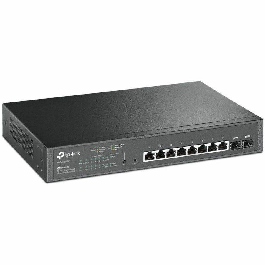 Switch de Red TP-Link JetStream 10-Port Gigabit Smart Switch - vista 3
