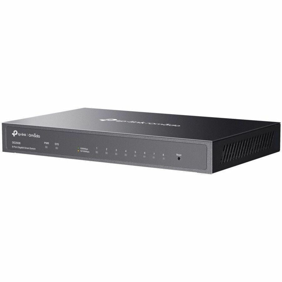 Switch de Red TP-Link Omada 8-Port Gigabit Smart Switch - vista 4