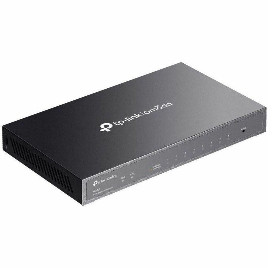 Switch de Red TP-Link Omada 8-Port Gigabit Smart Switch - vista 5
