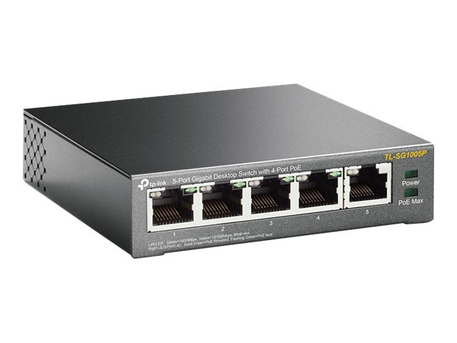 Switch de Red TP-Link TL-SG1005P - vista 4