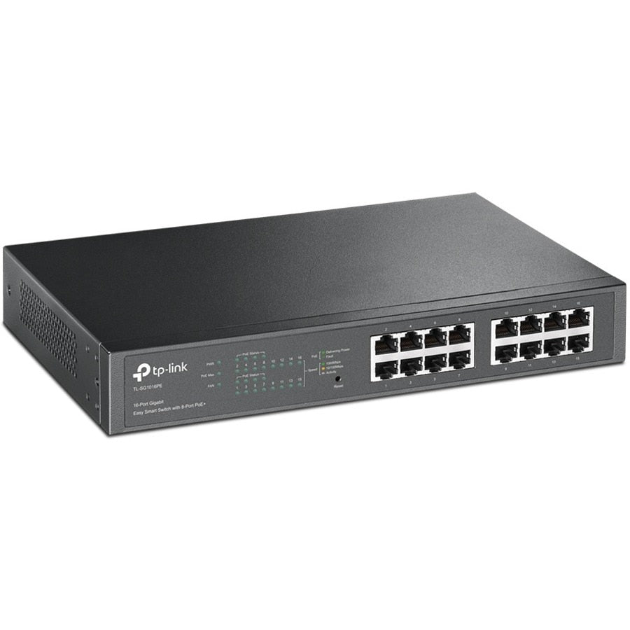 Switch de Red TP-Link TL-SG1016PE - vista 3