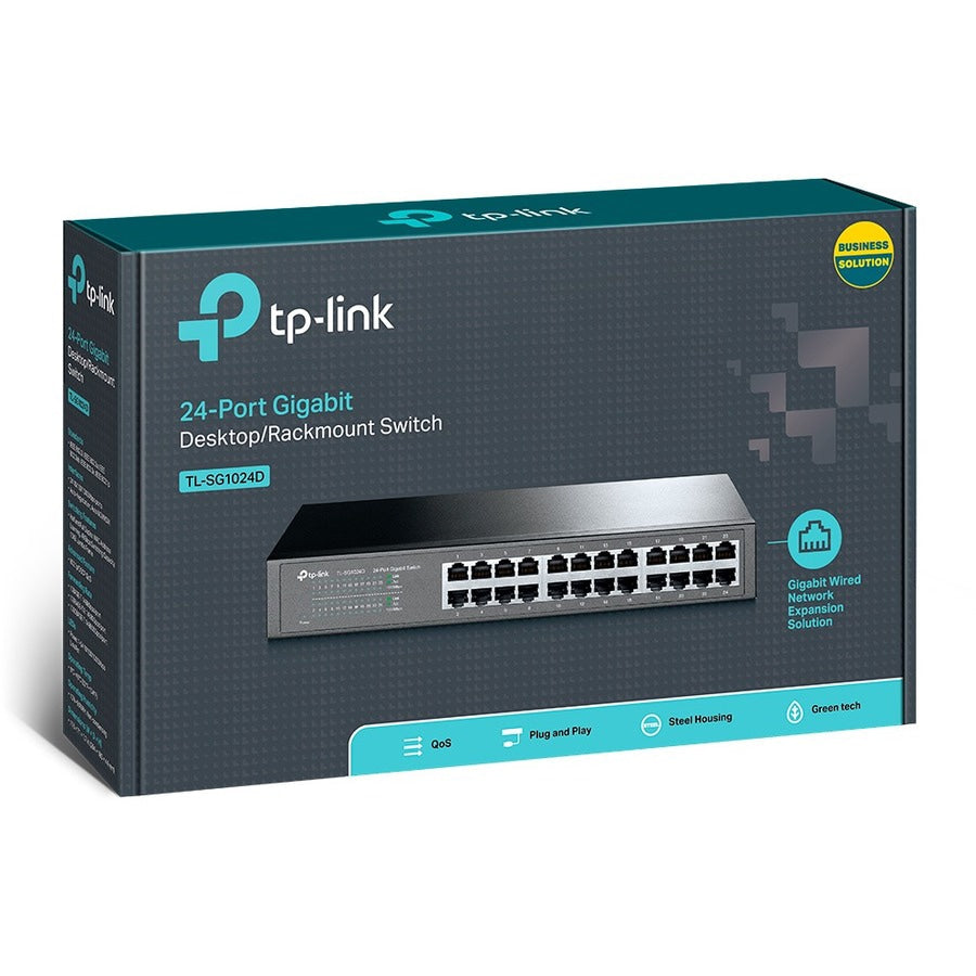 Switch de Red TP-LINK TL-SG1024D - vista 6
