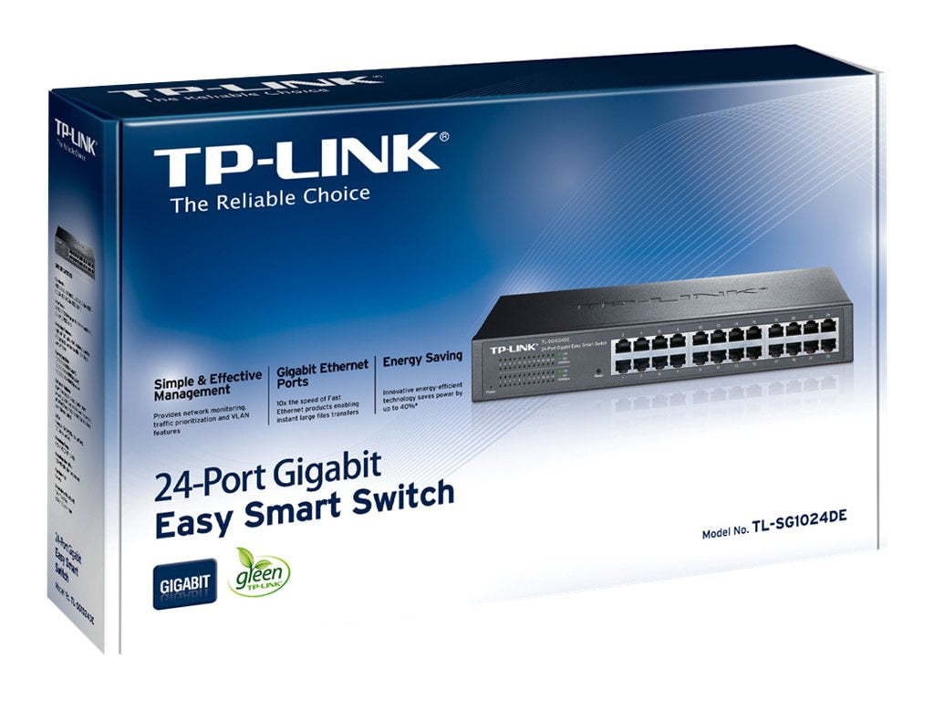 Switch de Red TP-LINK TL-SG1024DE - vista 3