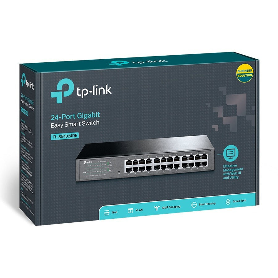 Switch de Red TP-LINK TL-SG1024DE - vista 6