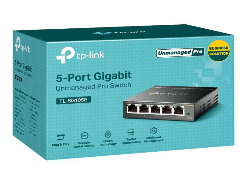 Switch de Red TP-LINK TL-SG105E - vista 3