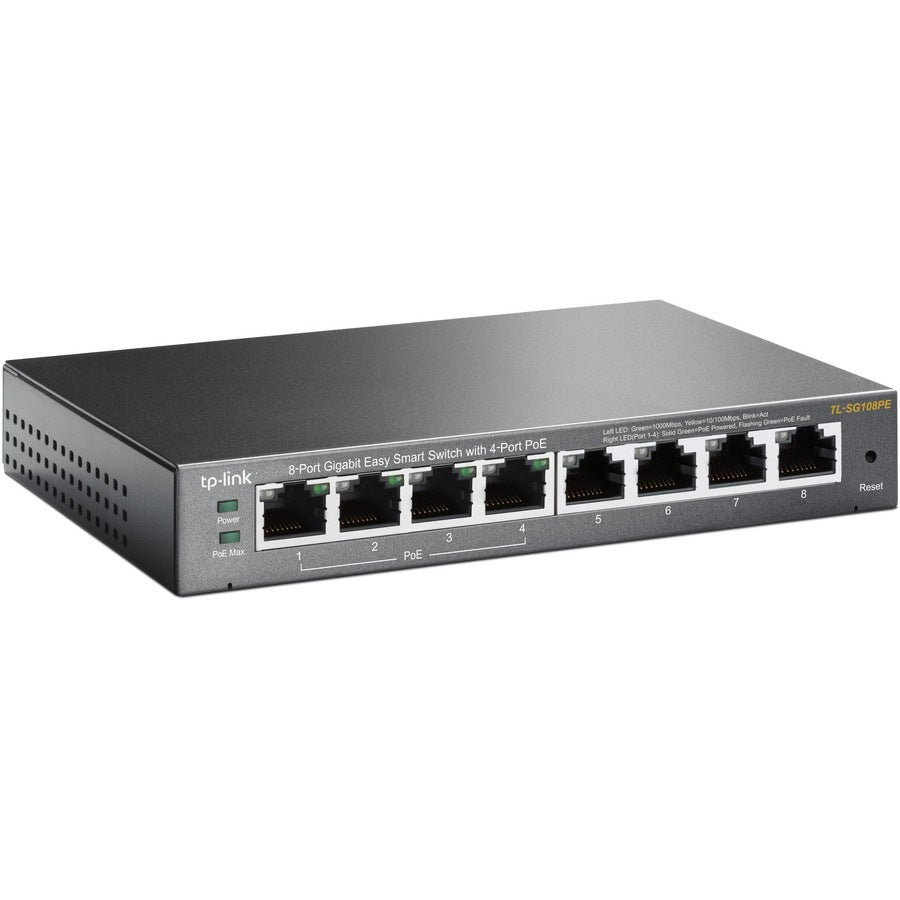 Switch de Red TP-Link TL-SG108PE - vista 6