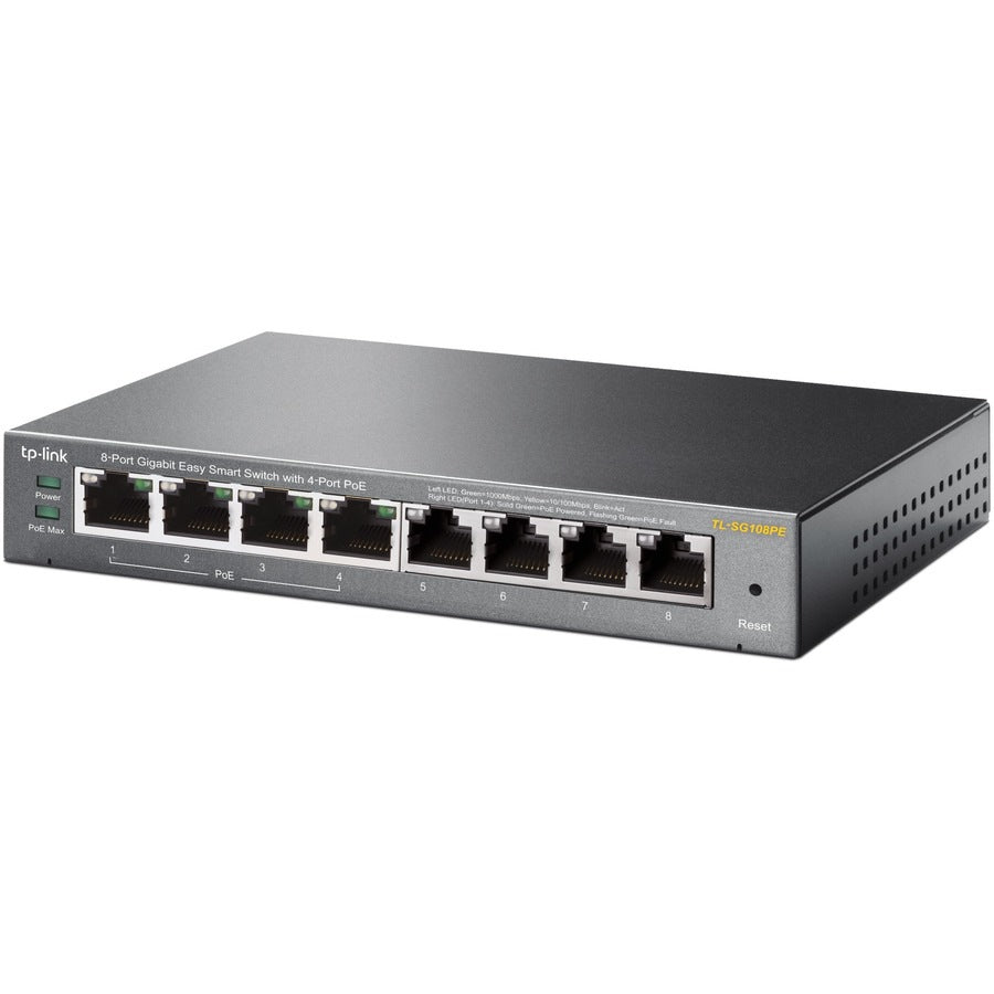 Switch de Red TP-Link TL-SG108PE - vista 7
