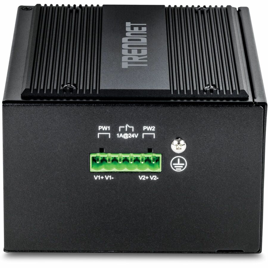 Switch de Red TRENDnet 26-Port Hardened Industrial Gigabit DIN-Rail Switch - vista 7