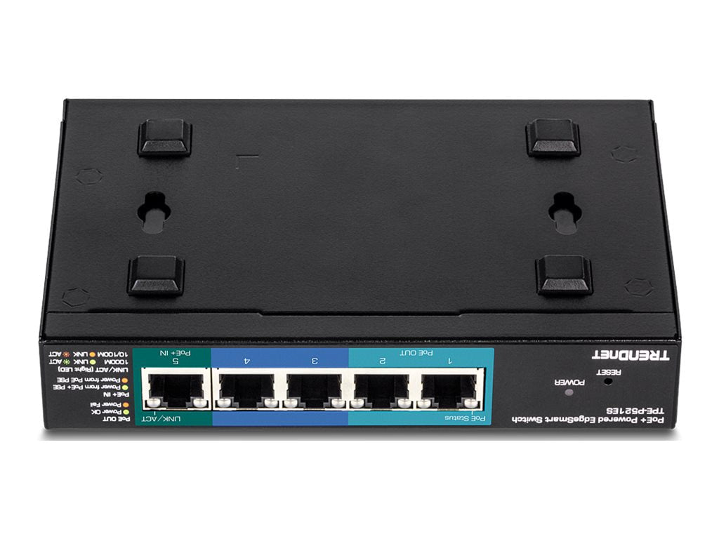Switch de Red TRENDnet 5-Port Gigabit PoE+ Powered EdgeSmart Switch - vista 4