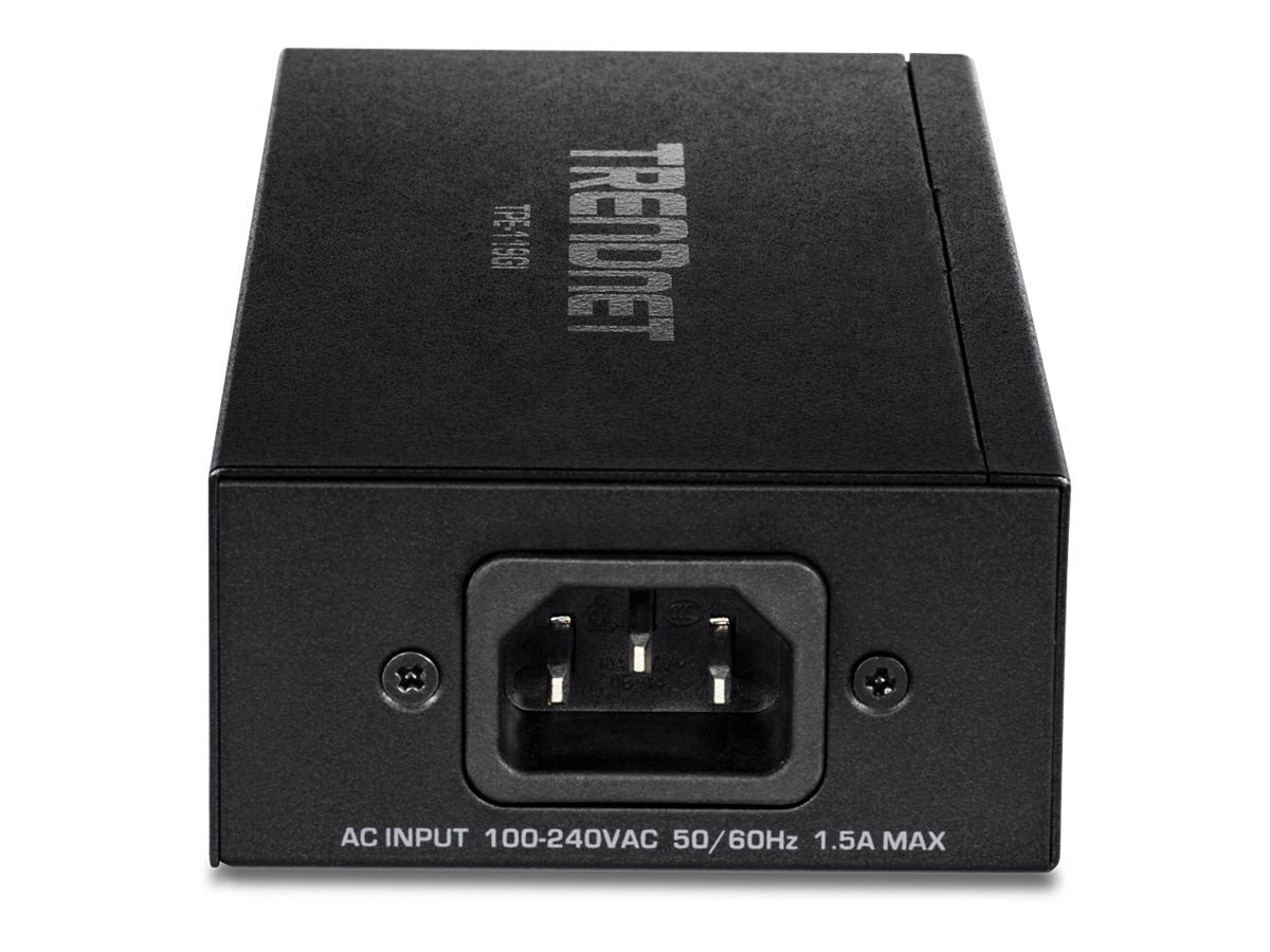 Switch de Red TRENDnet Gigabit PoE++ Injector - vista 4