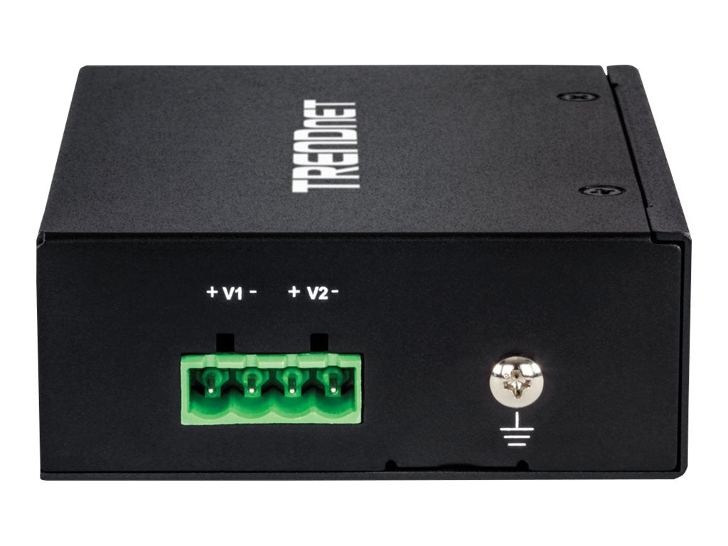 Switch de Red TRENDnet Industrial 95W Gigabit PoE++ Injector - vista 5